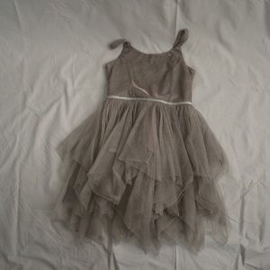 Cat & Jack size M 7/8 Dress Grey/pink